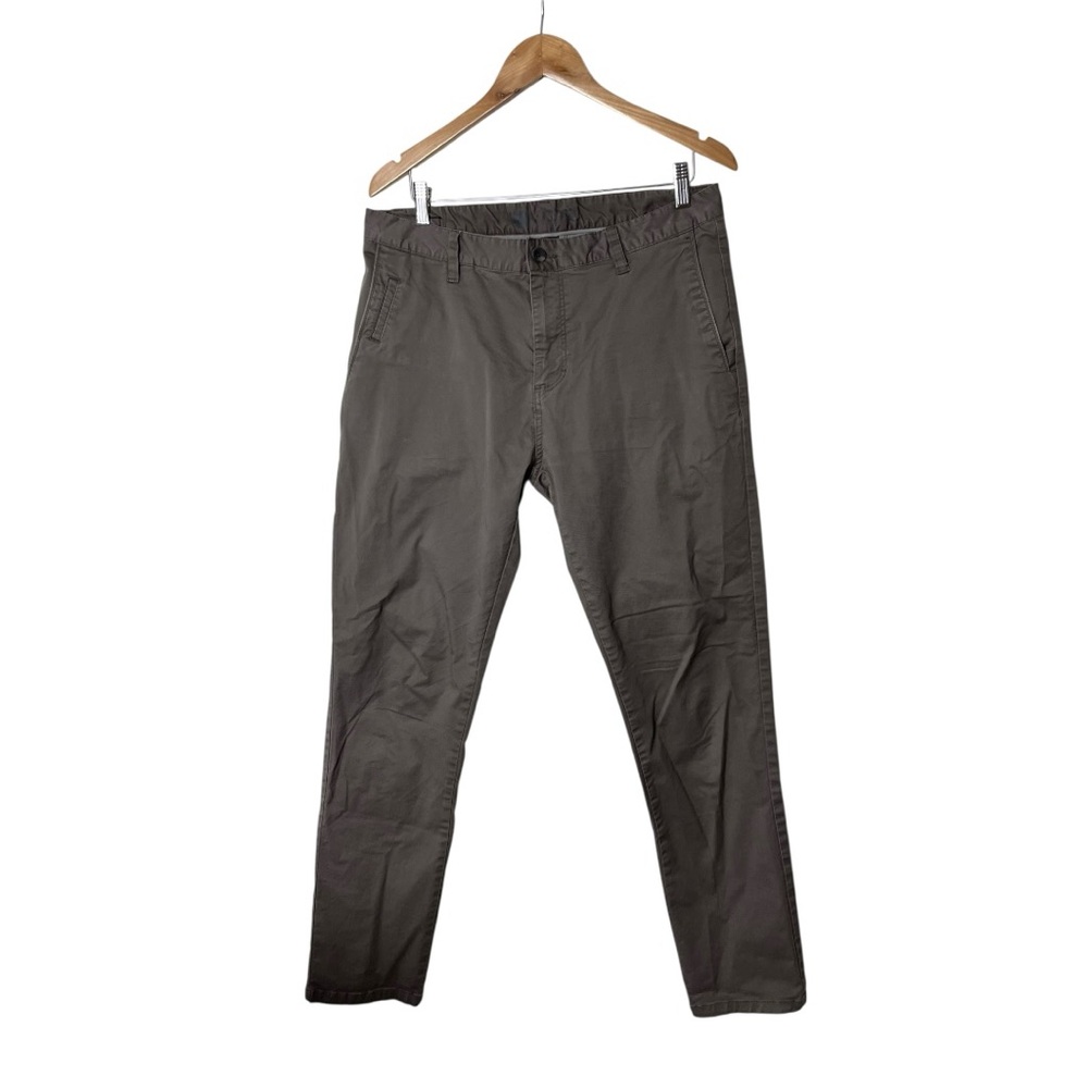 Vuori Men's Collins Chino Cotton Pants Cocoa 34 X 29